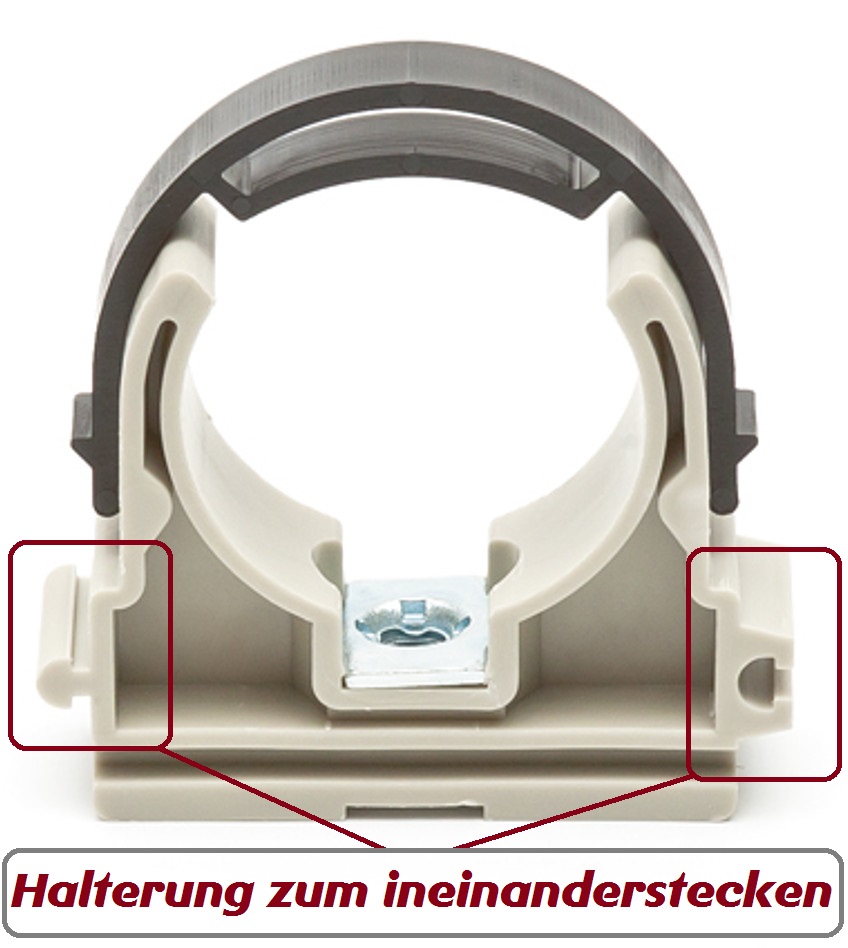 Zewotherm Dübelhaken Für Rohr 12 X 1,3 Mm Auf Beton- /Gasbeton- O - Foto 3